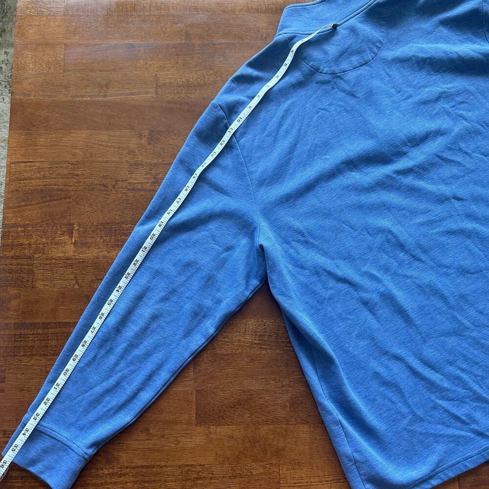 Vineyard Vines Men’s XL Light Blue Half-Zip Pullover – Preppy Classic.​ - Picture 6 of 8